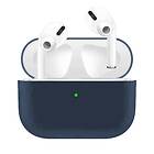 SKALO AirPods Pro Ultratunn Silikon Fodral Blå