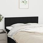 vidaXL Huvudgavlar 2 st svart 72x5x78/88 cm tyg 346048