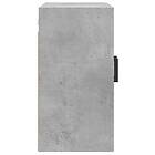 vidaXL Väggskåp betonggrå 60x31x60 cm konstruerat trä 829968