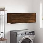 vidaXL Väggskåp brun ek 100x36.5x35 cm konstruerat trä 830147
