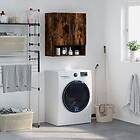 vidaXL Väggskåp rökfärgad ek 60x31x70 cm konstruerat trä 829937