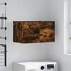 vidaXL Väggskåp rökfärgad ek 60x36.5x35 cm konstruerat trä 830049