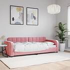 vidaXL Dagbädd rosa 80x200 cm sammet 354054