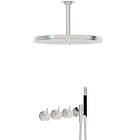 Vola Takduschset 5471R-061A för Inbyggnad Krom