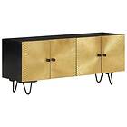 vidaXL Tv-bänk 110x30x45 cm massivt mangoträ 351625