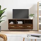 vidaXL Support TV brun ek 102x36x50 cm konstruerat trä 829019