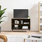 vidaXL TV Stand brun ek 69.5x30x50 cm konstruerat trä 826963