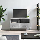 vidaXL TV-benk grå sonoma 80x36x50 cm konstruerat trä 828986