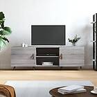 vidaXL TV-benk grå sonoma 150x30x50 cm konstruerat trä 829074
