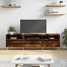 vidaXL TV Stand rökfärgad ek 150x30x44.5 cm konstruerat trä 831273