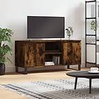 vidaXL TV Stand rökfärgad ek 104x35x50 cm konstruerat trä 827025