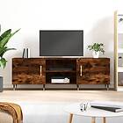 vidaXL TV-benk rökfärgad ek 150x30x50 cm konstruerat trä 829081