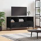 vidaXL Support TV svart 102x36x50 cm konstruerat trä 829037