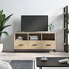 vidaXL TV Stand sonoma ek 102x36x50 cm konstruerat trä 829055