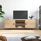 vidaXL TV Stand sonoma ek 150x30x50 cm konstruerat trä 829071