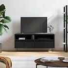vidaXL TV-benk svart 100x34,5x44,5 cm konstruerat trä 831237