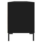vidaXL Tv-bänk svart 150x30x44,5 cm konstruerat trä 831285