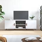 vidaXL TV Stand vit 150x30x50 cm konstruerat trä 829068