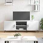 vidaXL TV Stand vit 150x30x50 cm konstruerat trä 829100