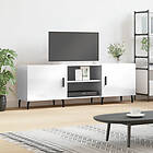 vidaXL TV Stand vit högglans 150x30x50 cm konstruerat trä 829110