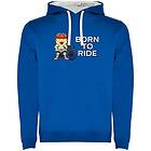 Kruskis Born To Ride Two-colour Hoodie (Herr)