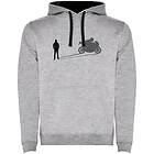 Kruskis Shadow Motorbike Two-colour Hoodie (Herr)