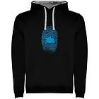 Kruskis Motorbiker Fingerprint Two-colour Hoodie (Herr)