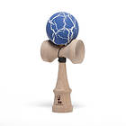 Heartwood Kendama Grunge Deep Sea Blue (silver edition)