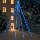 vidaXL Julgransbelysning inomhus/utomhus 1300 LEDs blå 8 m 328764