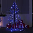 vidaXL Ljuskon för juletre 160 LED inne/ute 78x120 cm 328567