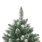 vidaXL Muovinen joulukuusi kanssa fot 120 cm PVC 345159
