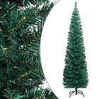 vidaXL Smal plastgran med fot grön 180 cm PVC 320950