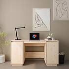 vidaXL Desk 140x50x75 cm massiv furu 814324