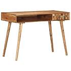 vidaXL Desk 115x50x76 cm massivt akaciaträ 338434