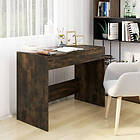 vidaXL Desk rökfärgad ek 101x50x76.5 cm konstruerat trä 812996