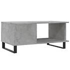 vidaXL Tables Basses betonggrå 90x50x40 cm konstruerat trä 829512