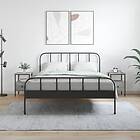 vidaXL Sängbord 2 st grå sonoma 34x36x50 cm konstruerat trä 826050
