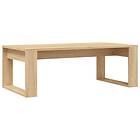 vidaXL Tables Basses sonoma-ek 102x50x35 cm konstruerat trä 823361