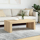 vidaXL Tables Basses sonoma-ek 102x50x36 cm konstruerat trä 823369