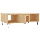 vidaXL Tables Basses sonoma-ek 104x60x35 cm konstruerat trä 827087