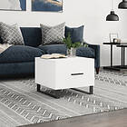 vidaXL Sofabord svart 50x50x40 cm konstruerat trä 829444
