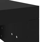vidaXL Tables Basses svart 102x50x36 cm konstruerat trä 823367