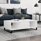 vidaXL Tables Basses vit högglans 104x60x35 cm konstruerat trä 827094