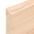 vidaXL Hyllplan 120x60x6 cm obehandlad massiv ek 363579