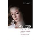 Jane Austen Collection: Pride and Prejudice, Sense Sensibility, Emma Northanger Abbey Engelska EBook