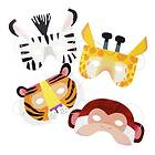 Talking Tables Party Animals Pappmasker Barn 8-pack