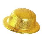 Glitter Plommonstop Guld Hatt One size