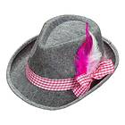 One Oktoberfest Hatt med Fjädrar size