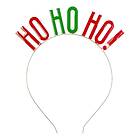 PartyDeco Diadem Ho Ho Ho One size