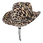 One Cowboyhatt Leopardmönstrad size